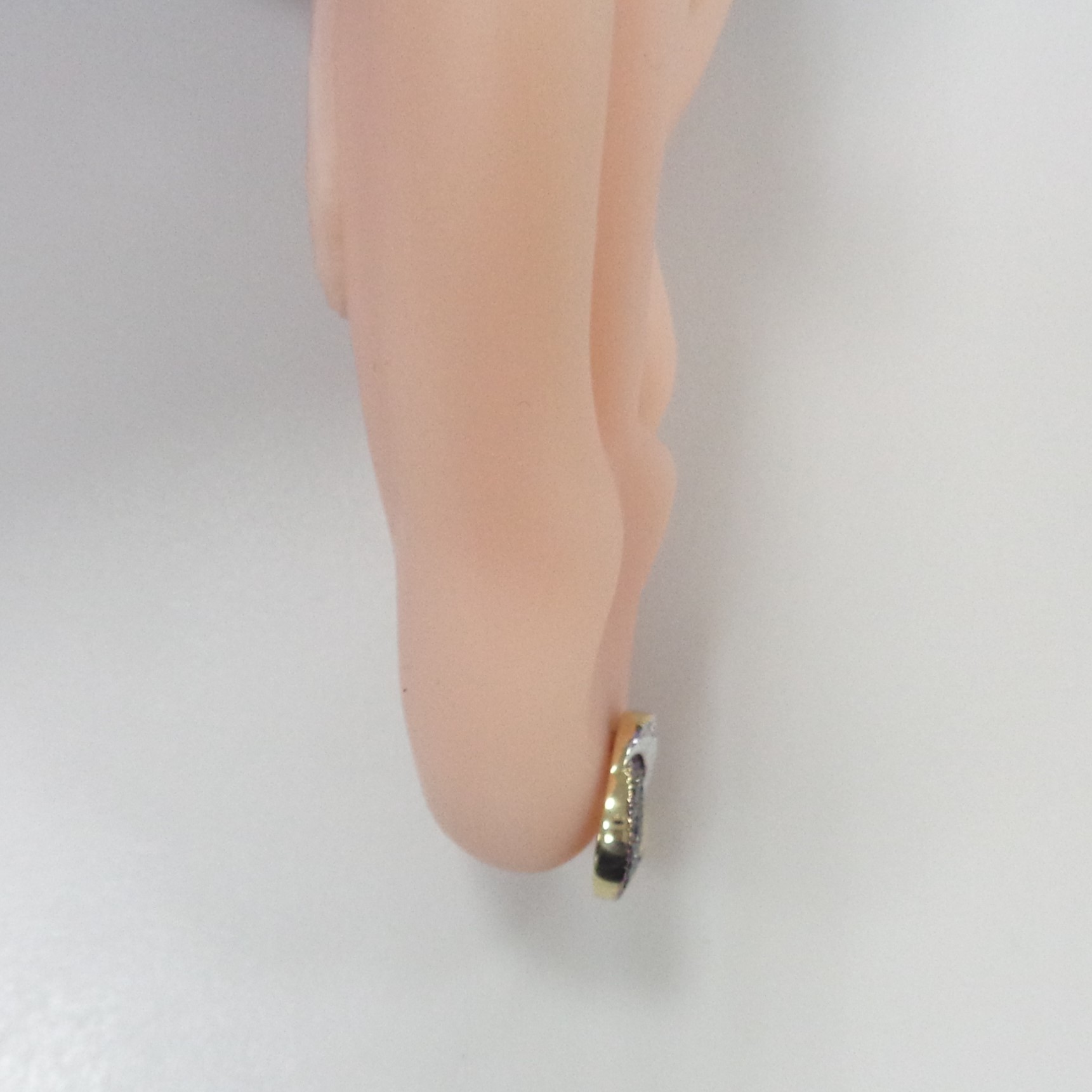 Серебряные серьги-пусеты с цветными бриллиантами